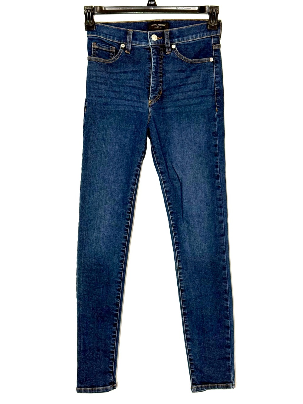 Banana Republic Universal Jean Blue Skinny Jeans Size 2 26-28 Stretch Denim